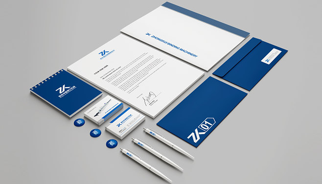 鄭州中奎裝訂機械品牌策劃與設計案例